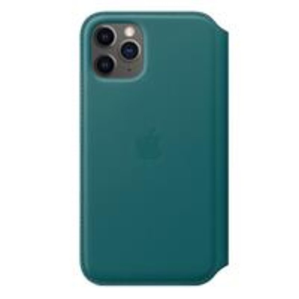 Apple Leather Folio for iPhone 11 Pro Peacock MY1M2ZM/A